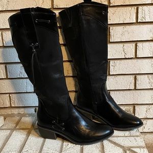 diba | Tall Black western style boots Sz 10